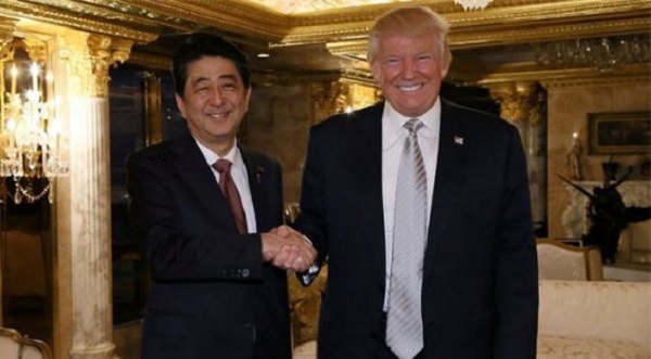 일본 언론, “통일교가 아베-트럼프 회담 중개”